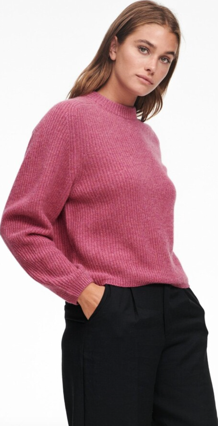 Cashmere Ribbed Cropped Sweater – NAADAM